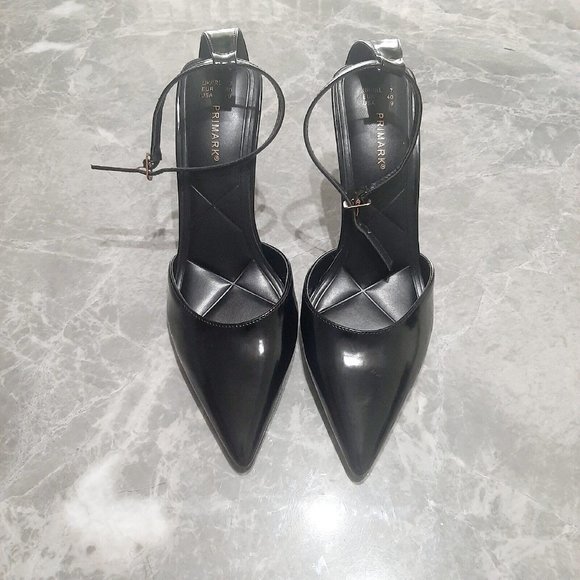 Primark Shoes - Primark Women's Stilettos Heel Sandals Ankle Strap Work Dress Shoes Size 9